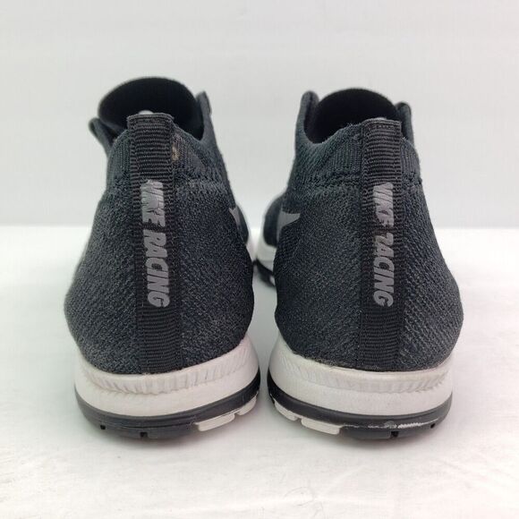Nike Zoom Flyknit Streak Mens Size 7 Womens Sz 8.5 Black Sneaker Shoes 835994-01 main image 9